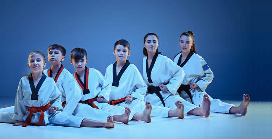Martial Arts Lessons for Kids in Louisville  KY - Kids Group Splits