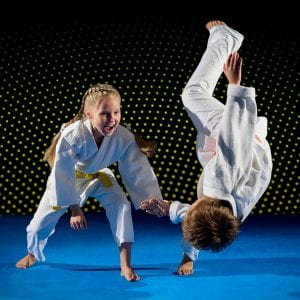 Martial Arts Lessons for Kids in Louisville  KY - Judo Toss Kids Girl